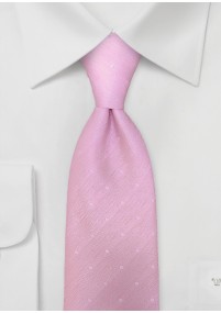 Modello di cravatta a pois rosa