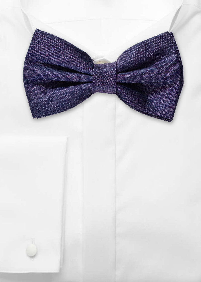 Fiocco da uomo viola marmorizzato