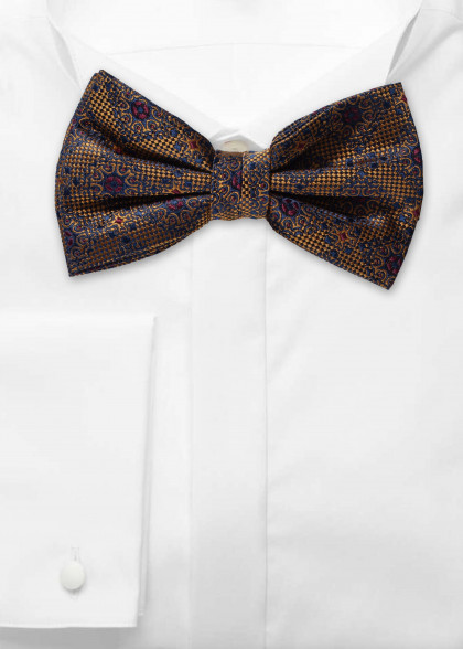 Papillion aus dem gleichen Stoff und Farbe