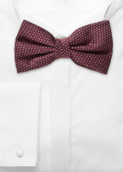 Papillion aus dem gleichen Stoff und Farbe