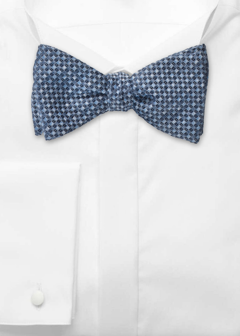 Papillon a rete design blu ghiaccio