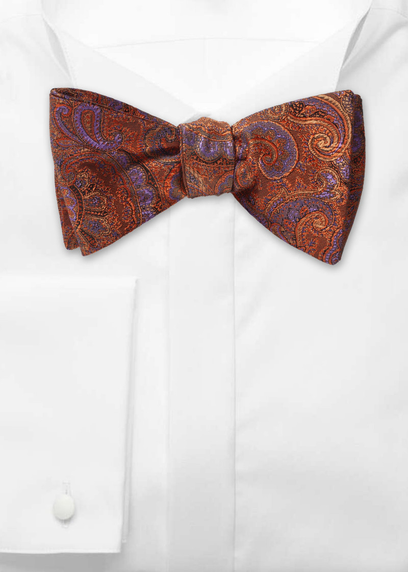 Papillon arancione Paisley