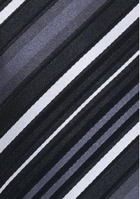 XXL-Krawatte stilsicheres Streifenmuster