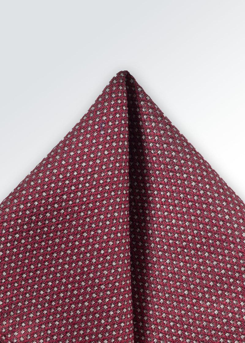 Sciarpa Cavalier in lana bordeaux