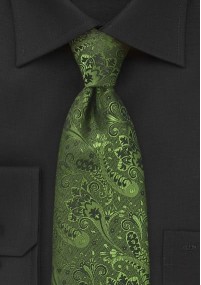 Cravatta viticcio verde