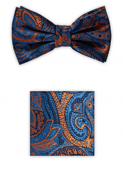 Set di papillon aus dem gleichen Stoff und Farbe