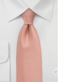 Cravatta trama arancione