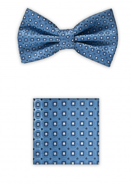 Set di papillon aus dem gleichen Stoff und Farbe