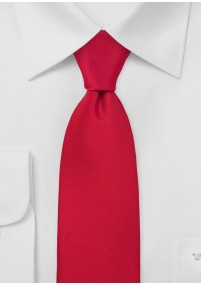 Cravatta XXL rossa seta