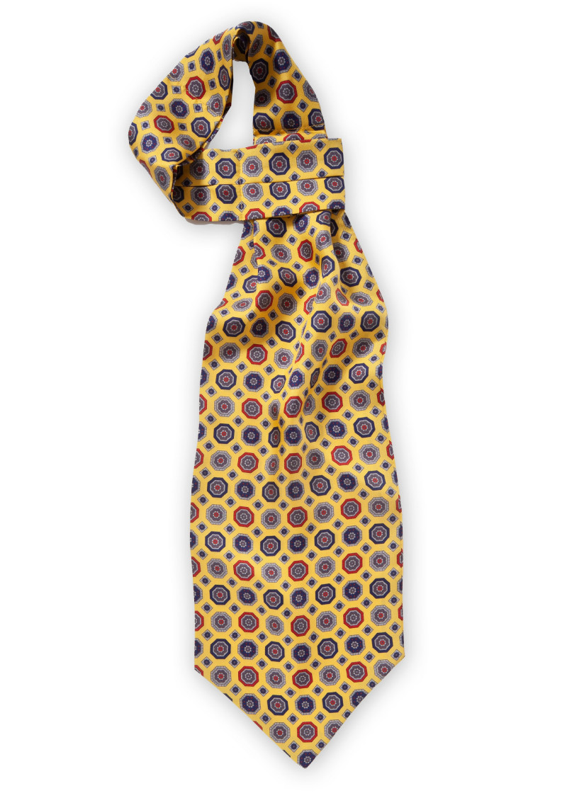 Sciarpa Ascot Emblemi gialli