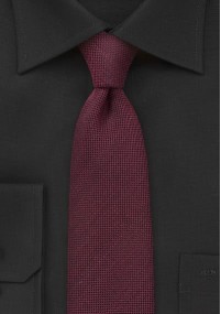 Cravatta business bordeaux