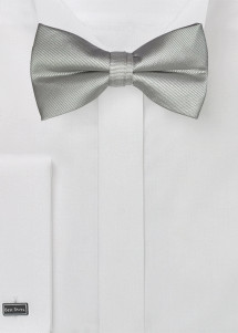 Papillon da uomo grigio chiaro