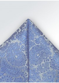 Fazzoletto in pura seta (azzurro)