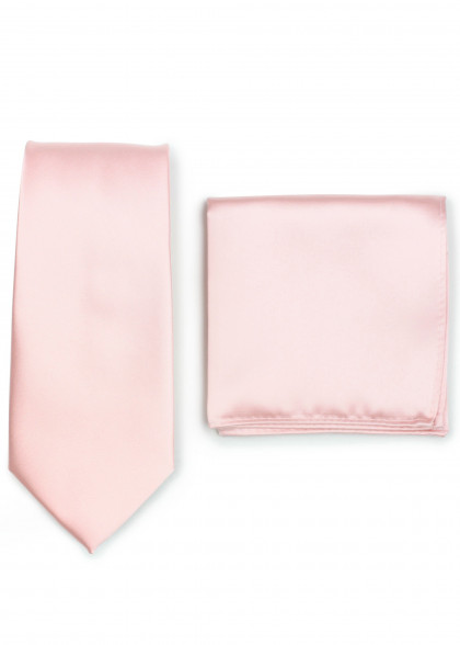 Set di cravatte aus dem gleichen Stoff und Farbe