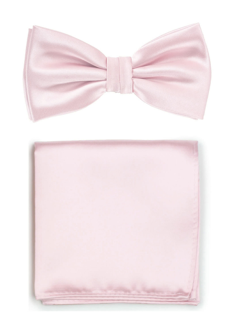 Papillon con fazzoletto (rosa)