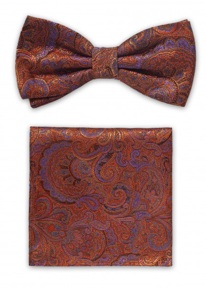 Set di papillon aus dem gleichen Stoff und Farbe