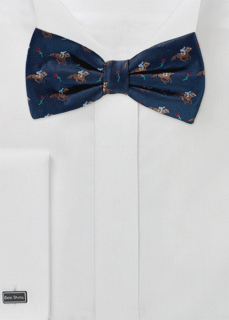 Papillon con motivo di cavalli