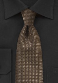Cravatta rete cappuccino
