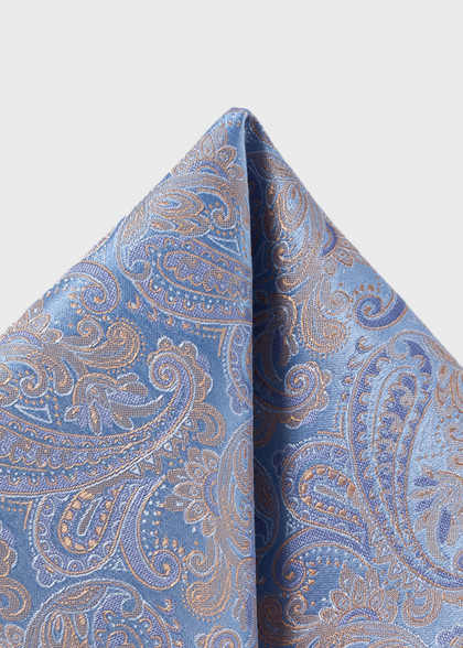 Fazzoletto aus dem gleichen Stoff und Farbe