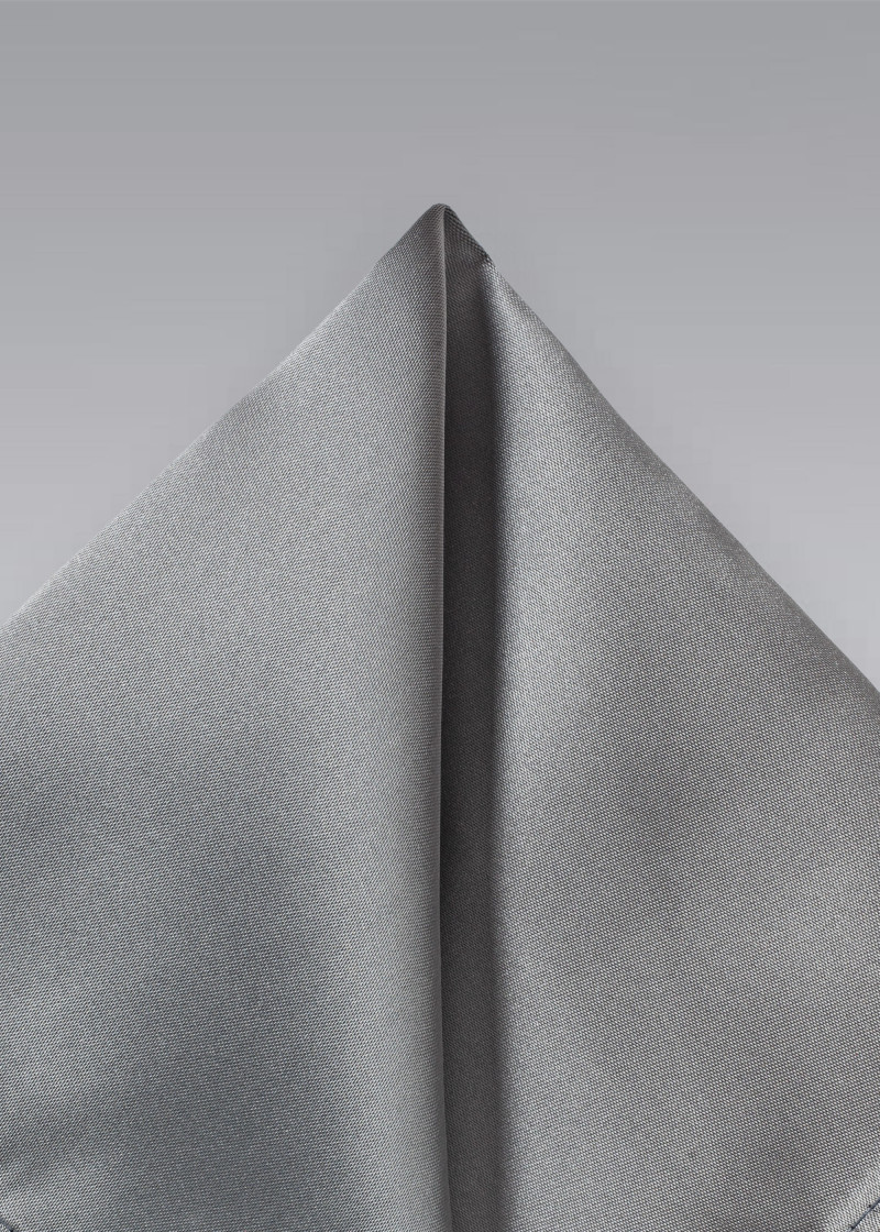 Fazzoletto grigio argento