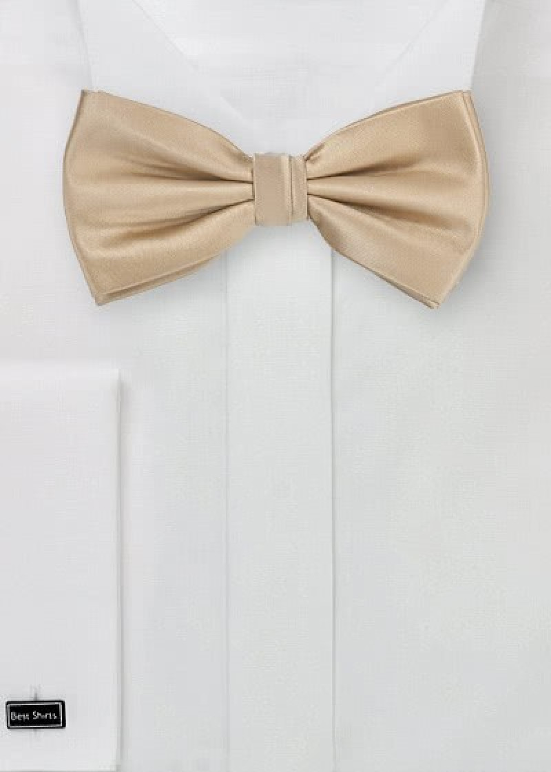 Papillon da uomo di colore beige