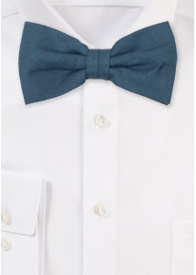 Papillon da uomo in 100% lino (blu)