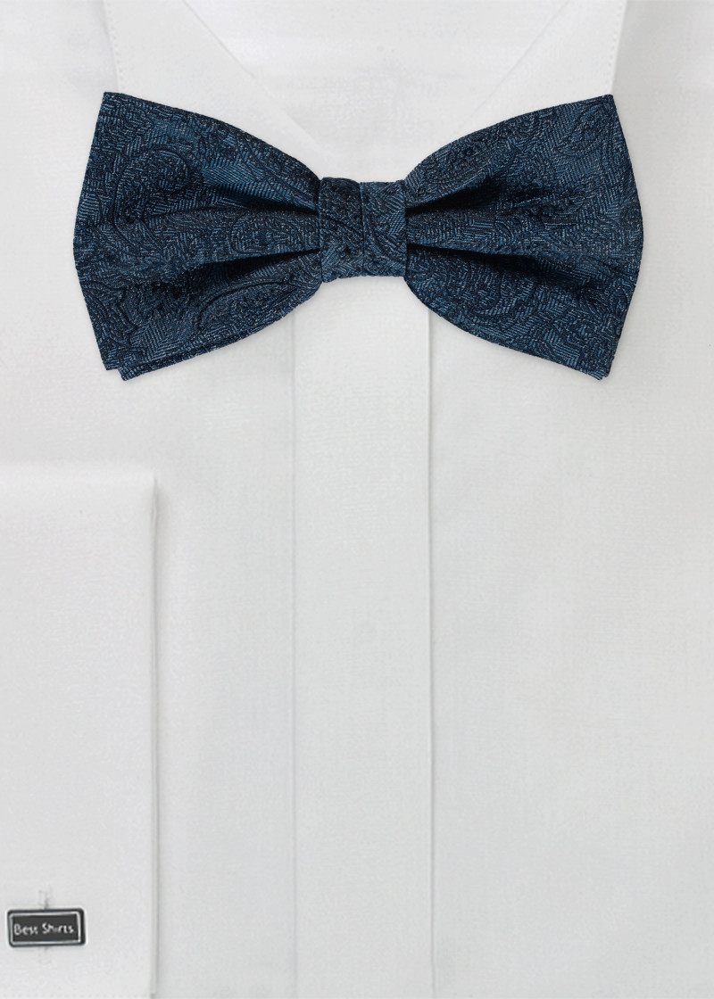 Papillon Cavalieri - blu shimmer con motivo scuro