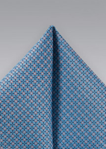 Pochette da taschino Puccini - blu acciaio...