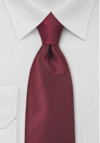 Cravatta XXL rosso scuro