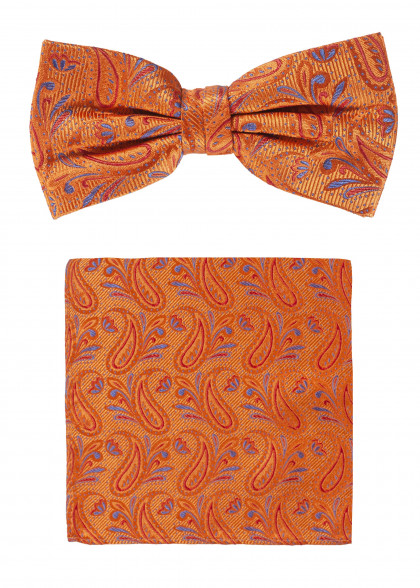 Set di papillon aus dem gleichen Stoff und Farbe
