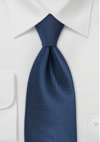 Cravatta XXL blu scuro