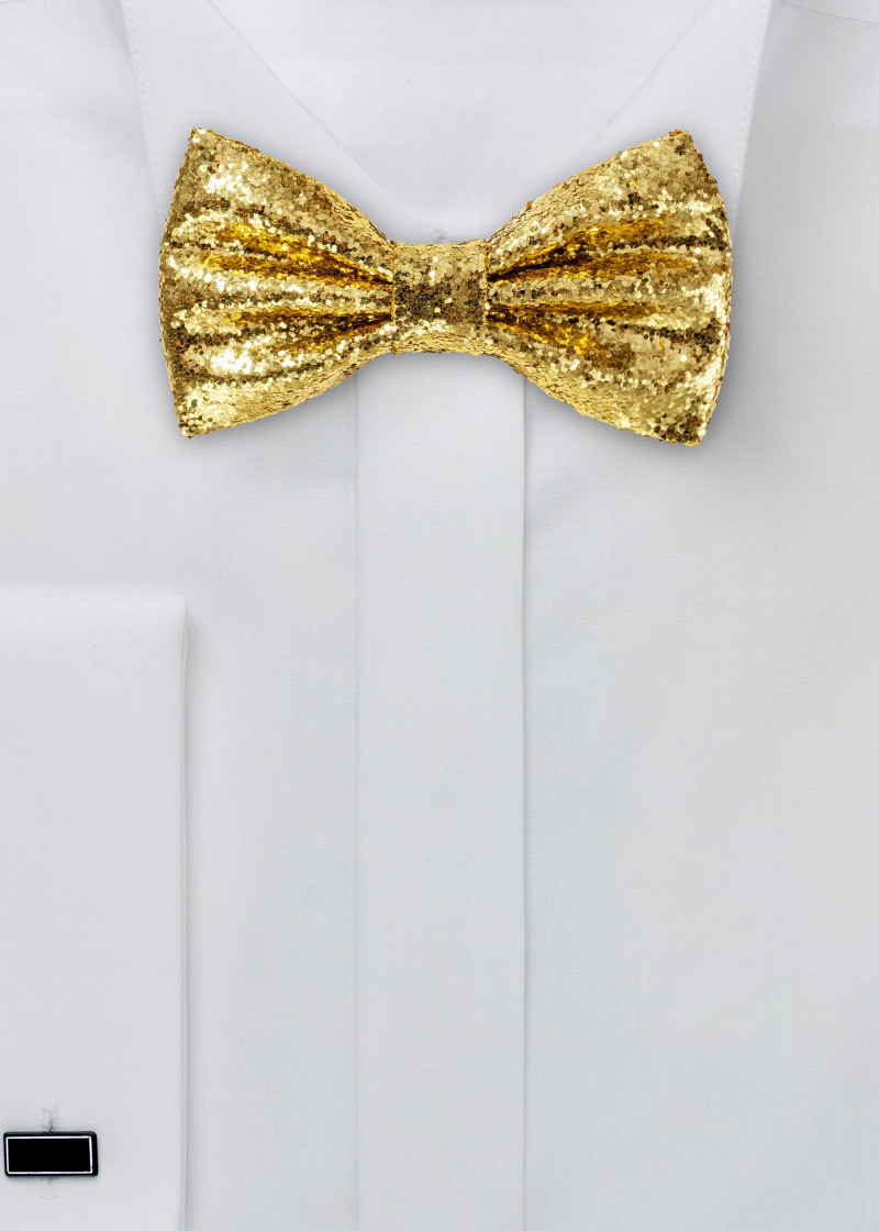 Papillon giallo-oro scintillante
