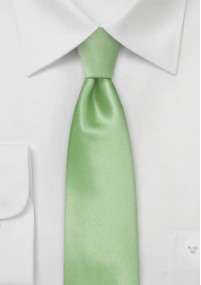 Cravatta da uomo stretta verde chiaro...