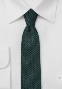 Cravatta seta maglia verde