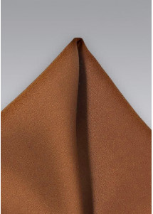 Fazzoletto taschino microfibra marrone