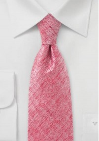 Krawatte rauhe Oberfläche  rosa