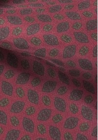 Krawattenschal Embleme burgunderrot