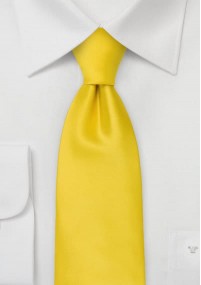 Cravatta XXL gialla
