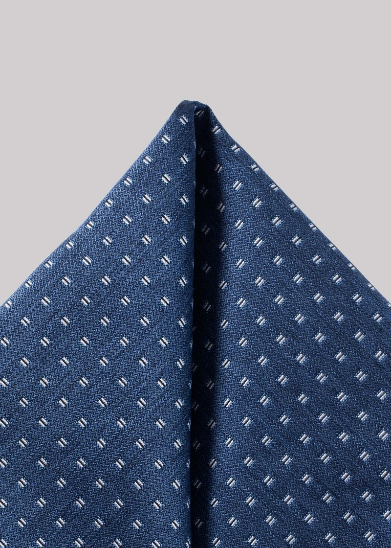 Quadro da taschino a fantasia blu denim