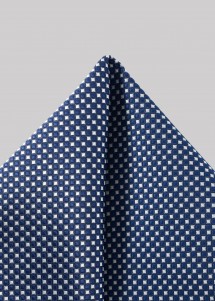 Pochette da taschino in blu...