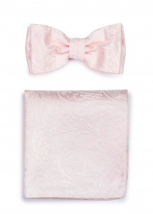 Papillon con motivo Paisley Rosa Scuro