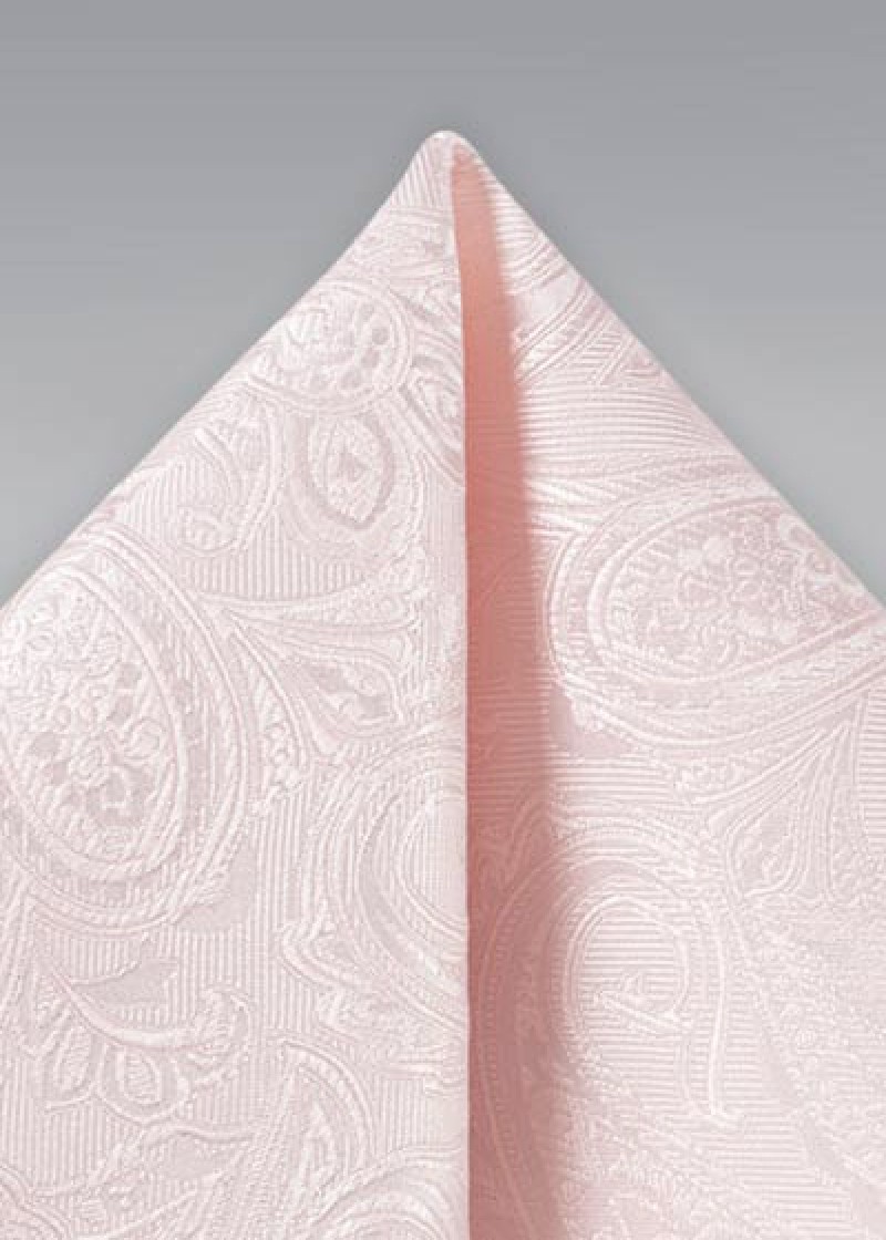 Panno ornamentale con motivo paisley blush