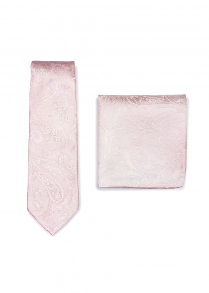 Set di cravatte aus dem gleichen Stoff und Farbe