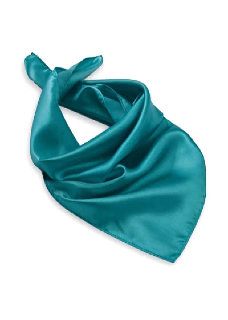 Foulard donna turchese microfibra