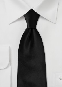 Cravatta Striking Uomo Monocromo Nero Asfalto