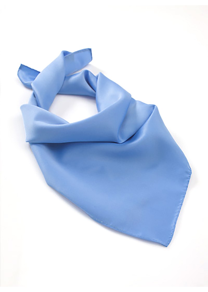 Foulard celeste microfibra