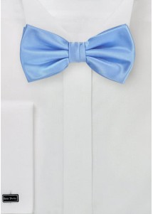 Papillon microfibra azzurro