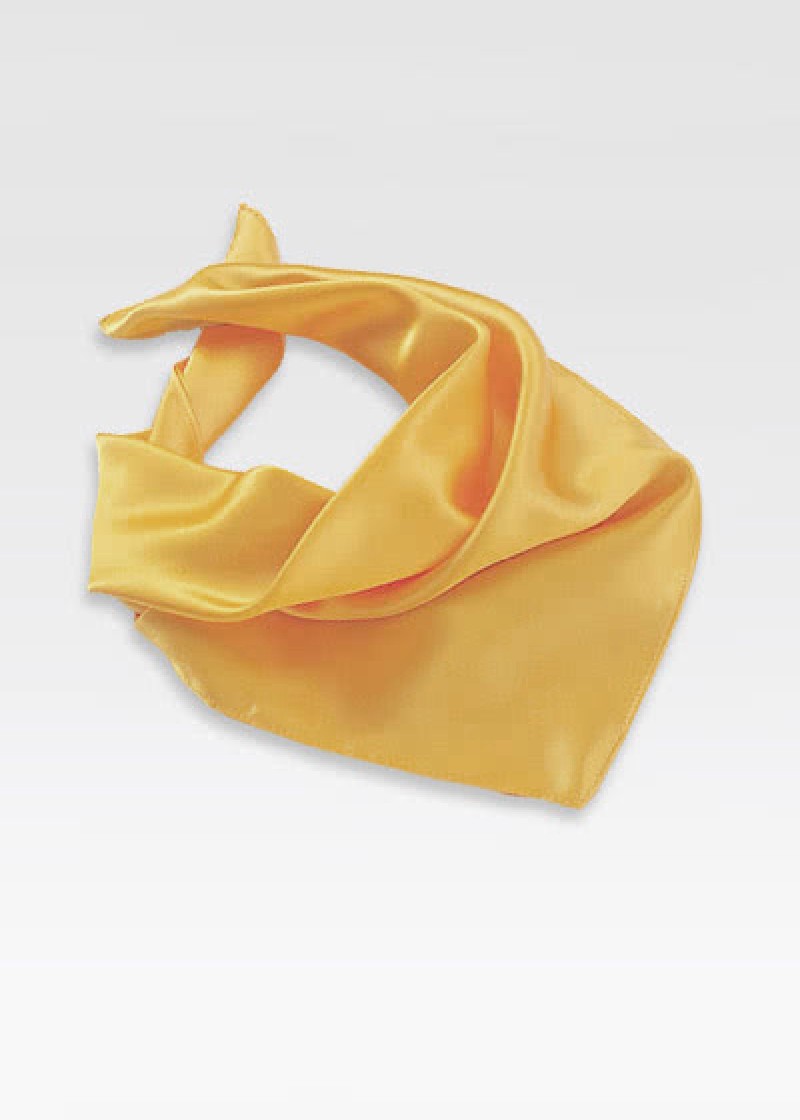 Foulard  donna giallo sole