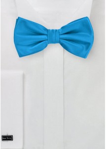 Papillon in microfibra azzurro