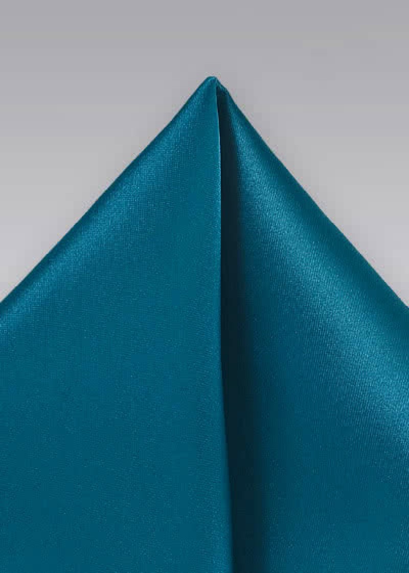 Sciarpa Cavalier alla moda monocromatica blu
